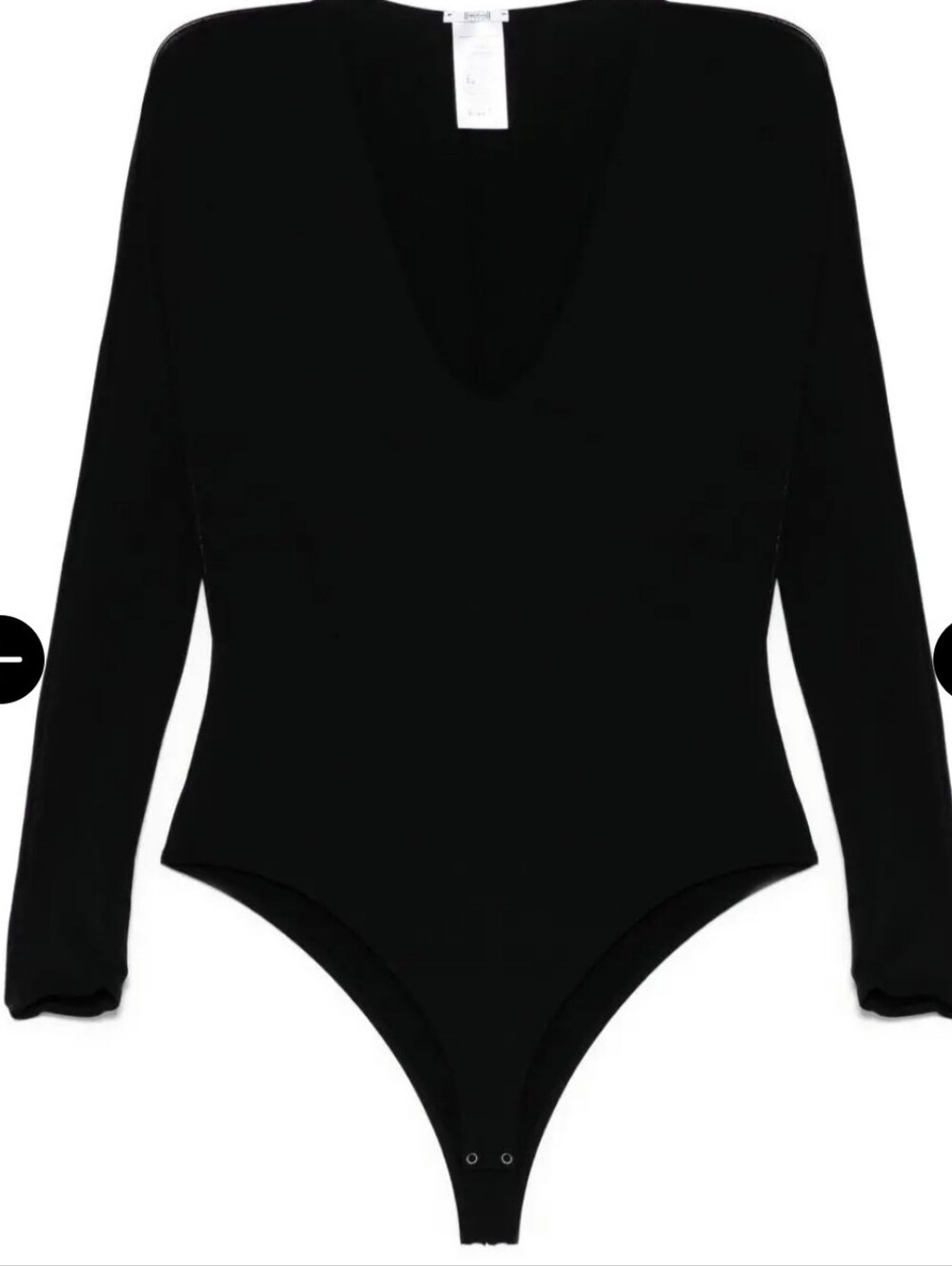 Wolford THE V-neck Thong Bodysuit Nwot
